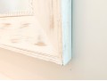 Country Chic Framed And Beveled Mirror