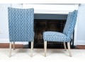 Handsome Pair Of Custom Upholstered Side Chairs