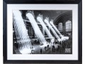 Iconic Photographic Reproduction Print Depicting Sunbeams Through Grand Central Station