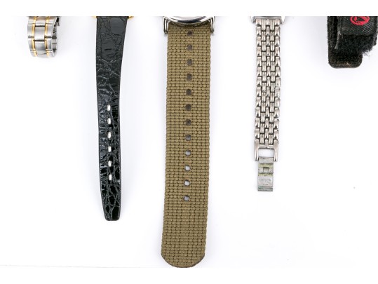 Collection Of Assorted Fashion Watches, Including Pulsar
