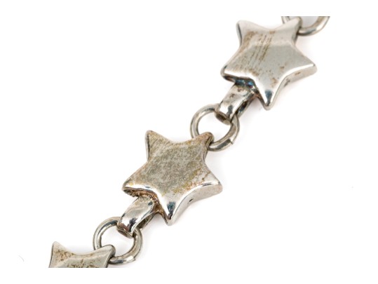 Tiffany & Co. Sterling Silver Star Link Necklace, 16