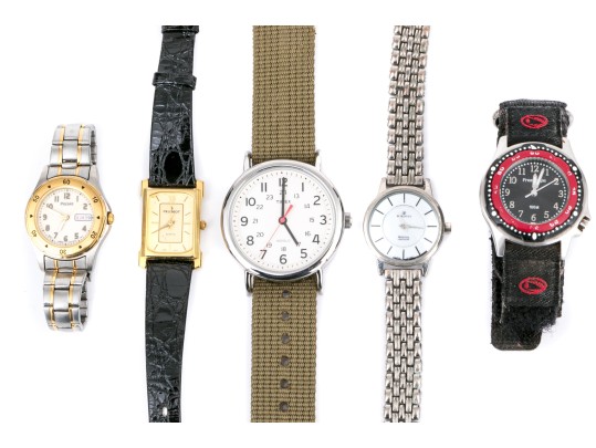 Collection Of Assorted Fashion Watches, Including Pulsar