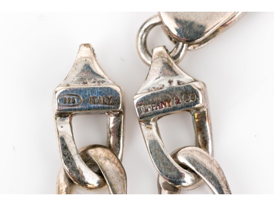 Tiffany & Co. Sterling Silver And 18k Yellow Gold Open Link Bracelet