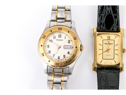Collection Of Assorted Fashion Watches, Including Pulsar