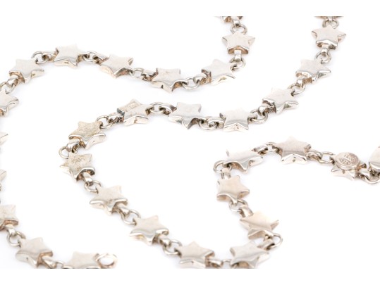 Tiffany & Co. Sterling Silver Star Link Necklace, 16