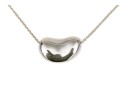 Tiffany & Co. Sterling Silver Elsa Peretti Large Bean Motif Necklace