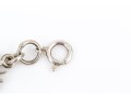 Sterling Silver Fun Sun Motif Link Bracelet
