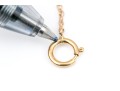 14k Yellow Gold Pretty White Cultured Freshwater Pearl Station Necklace