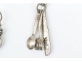 Sterling Silver Assortment Fun Eclectic Pendant Earrings