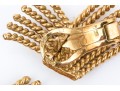 18k Yellow Gold Magnificent Folded Twisted Rope Earrings