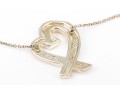 Tiffany & Co. Sterling Paloma Picasso Open Heart Ribbon Necklace, 18