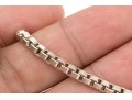 Tiffany & Co. Sterling Silver Chunky Box Link Style Bracelet
