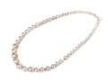 Sterling Silver Striking Graduated Bead Necklace