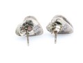 Tiffany & Co. Sterling Silver Heart Stud Earrings