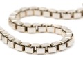 Tiffany & Co. Sterling Silver Chunky Box Link Style Bracelet
