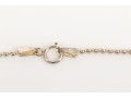 Sterling Silver Pair Of Chain Necklaces - One Amethyst Fringed, One 