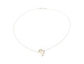 Tiffany & Co. Sterling Paloma Picasso Open Heart Ribbon Necklace, 18