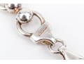 Sterling Silver Pair Of Open Link Patterned Bracelets