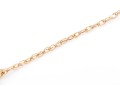 14k Yellow Gold Pretty White Cultured Freshwater Pearl Station Necklace