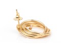 Tiffany & Co. 14k Yellow Gold Classic Ribbed Doorknocker Earrings