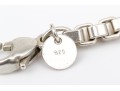 Tiffany & Co. Sterling Silver Chunky Box Link Style Bracelet