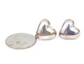 Tiffany & Co. Sterling Silver Heart Stud Earrings