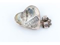 Tiffany & Co. Sterling Silver Heart Stud Earrings