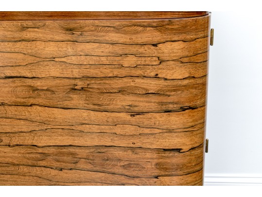 French, 1930’s Ronce De Loup D’Amboine Art Deco Sideboard