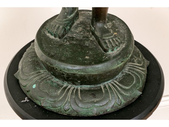 Antique South Indian Bronze Figure Parvatti, 17th - 18th C.