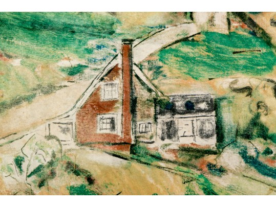 After John Marin, Vintage Screen Print