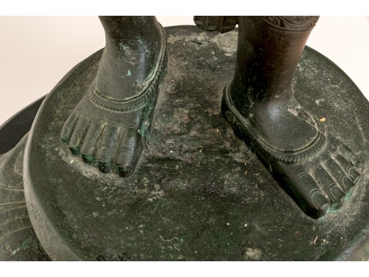 Antique South Indian Bronze Figure Parvatti, 17th - 18th C.