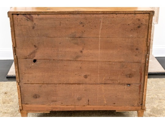 A Charming Biedermeier Furwood Secretary Ca. 1840 Or Earlier