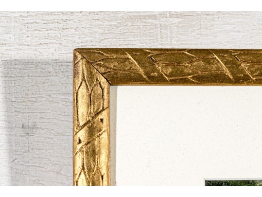 Oil On Artist Board, Under An Umbrella