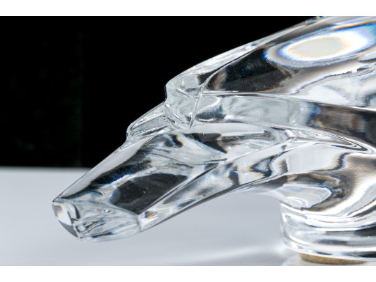 Baccarat Crystal Handsome Bird Figurine 