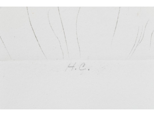 Beth Van Hoesen (American, 1926-2010) Ltd. Ed. Lithograph, 