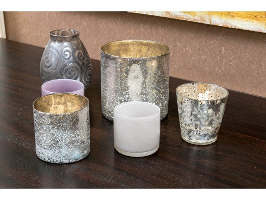 Collection Of Six Decorative Vases