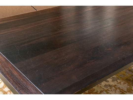 A Quality Custom Made Trestle Style Table