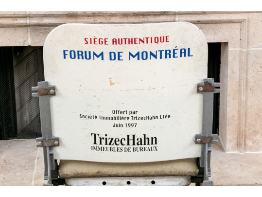 Forum De Montreal Stadium Seat (1924-1996)