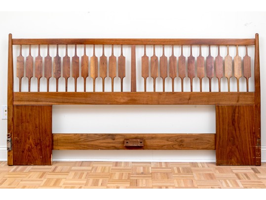 Kipp Stewart For Drexel King Size Walnut Headboard