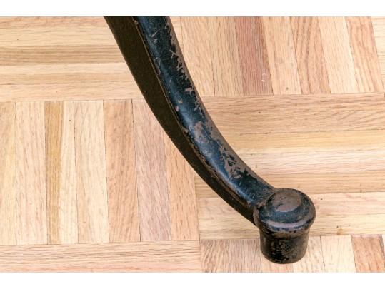 Vintage Adjustable Drafting Table With Cast Iron Base