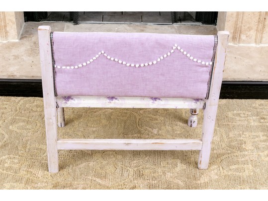 Adorable Vintage French Provincial Children’s Bench  