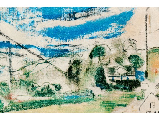 After John Marin, Vintage Screen Print