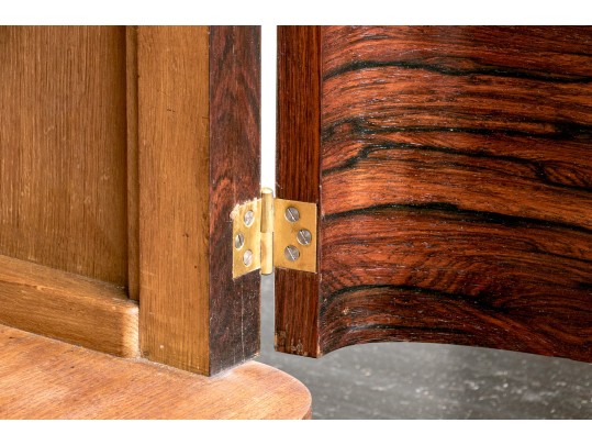 French, 1930’s Ronce De Loup D’Amboine Art Deco Sideboard