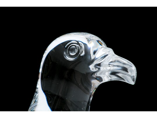 Baccarat Crystal Handsome Bird Figurine 