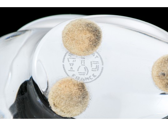 Baccarat Crystal Handsome Bird Figurine 