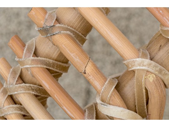 A Fine Chic Rattan Accent Chair