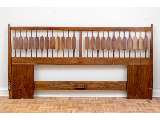 Kipp Stewart For Drexel King Size Walnut Headboard