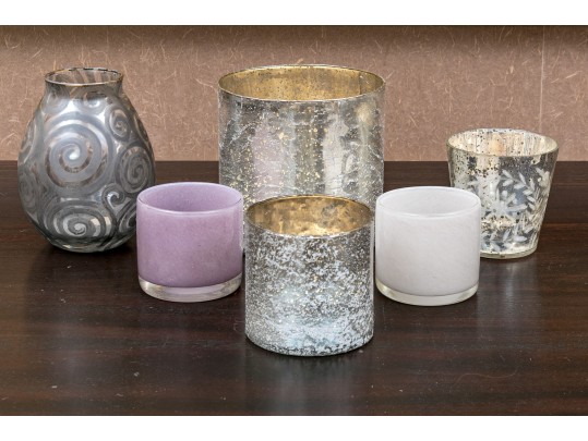 Collection Of Six Decorative Vases