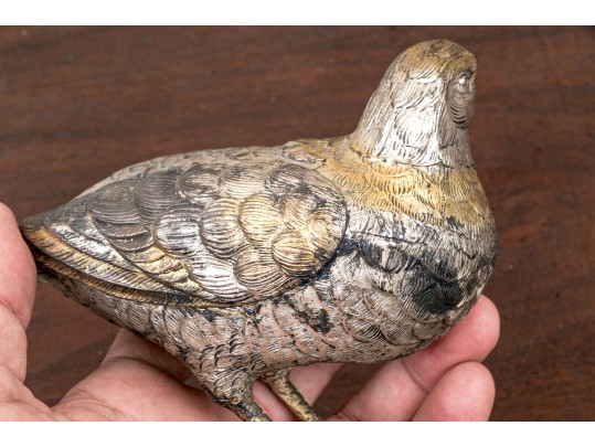 Two Sterling Silver Naturalistic Birds, 15.4 OZT