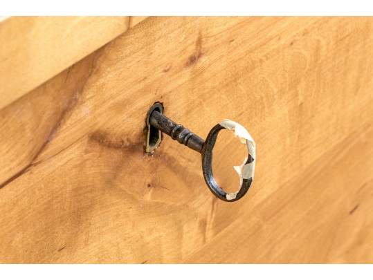 A Charming Biedermeier Furwood Secretary Ca. 1840 Or Earlier